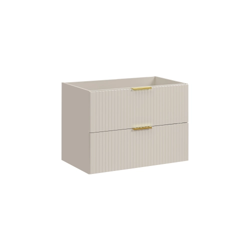 Szafka pod umywalkę wisząca kaszmir 80 cm szuflady ADEL CASHMERE 82-80-2S, Comad